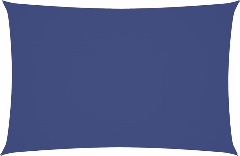 Parasole a Vela Oxford Rettangolare 2x4 m Blu