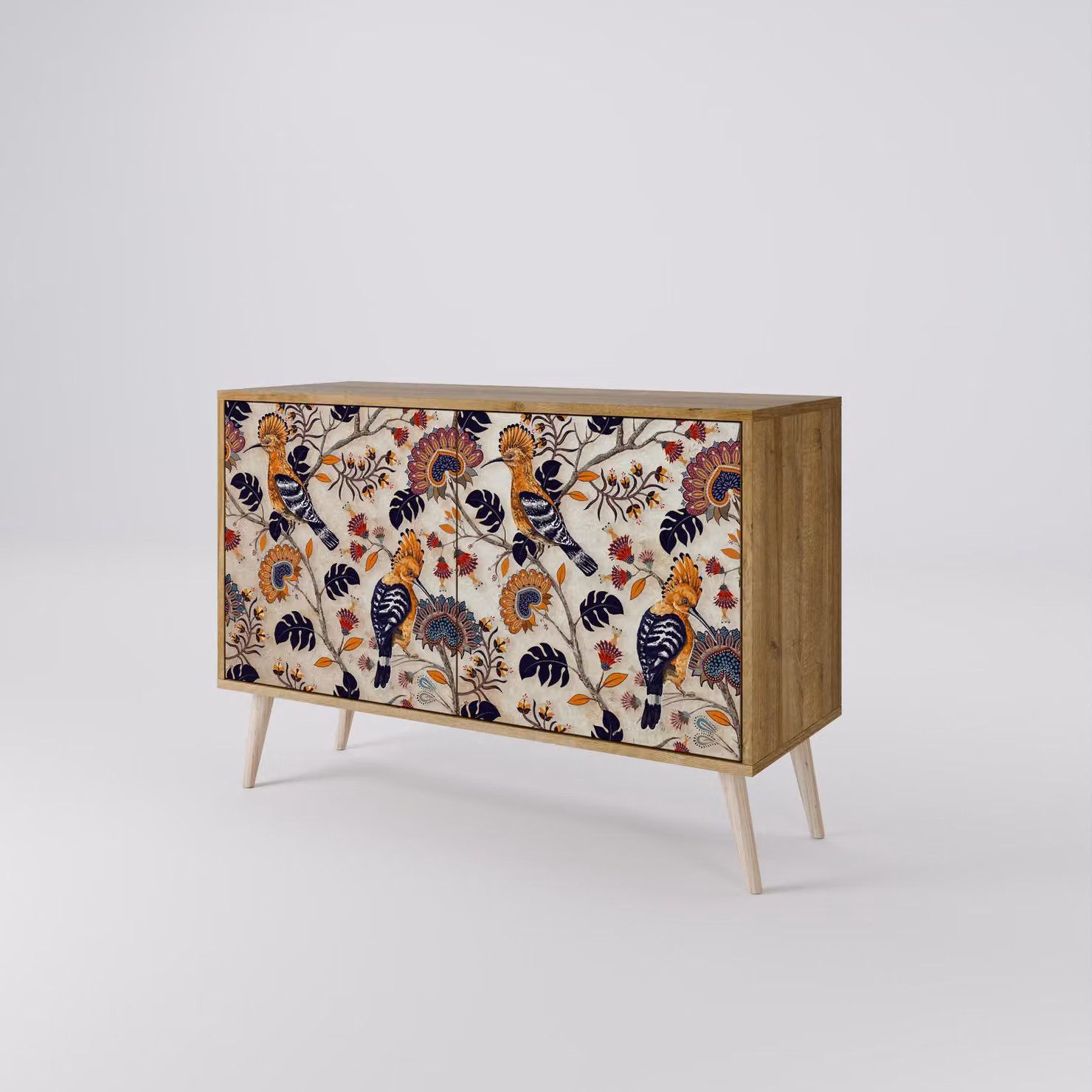 Cassettiera Spacerebels a 2 ante - credenza cassettiera - credenza alta - mobile guardaroba - soggiorno camera da letto - 57,5×111×42 (HxLxP)