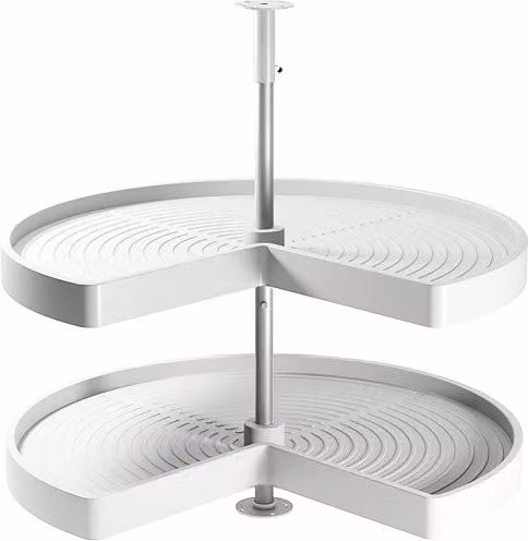Tappeto goffrato antiscivolo per cassetti, punteggiato, lunghezza 20m x 480mm, Tecnoplastica, Grigia