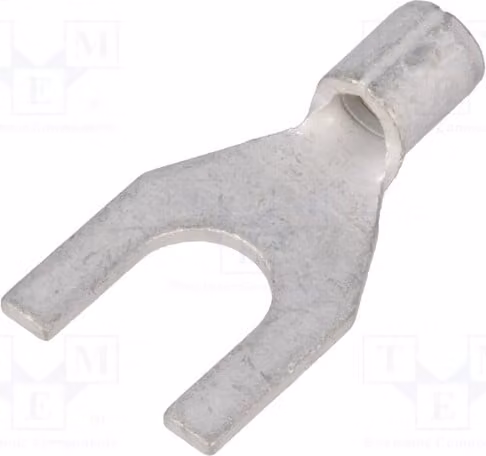 10 connettori a crimpare per cavi a due fili, filettatura M5, per cavi isolati ST-096/4, sezione 1,5÷2,5 mm²