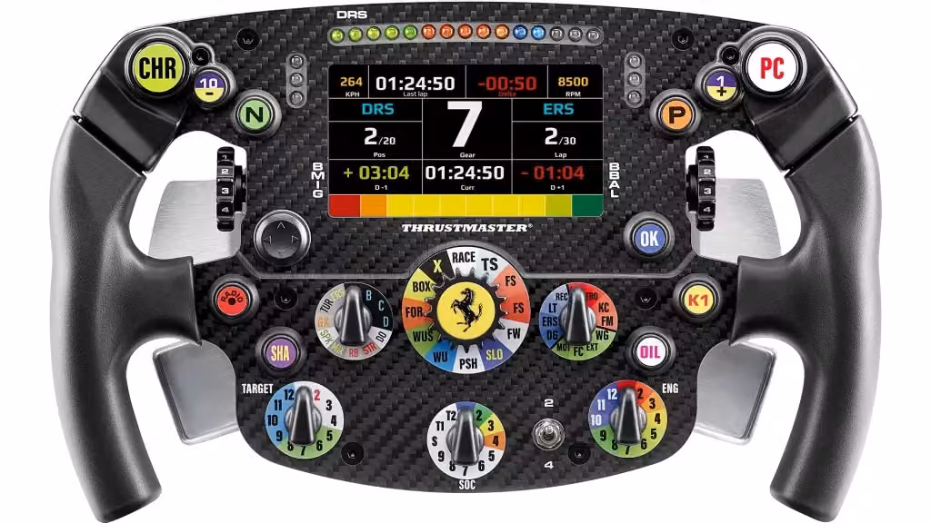 Volante simulatore di guida Thrustmaster Ferrari SF-25 Edition Black 4060466 – 2