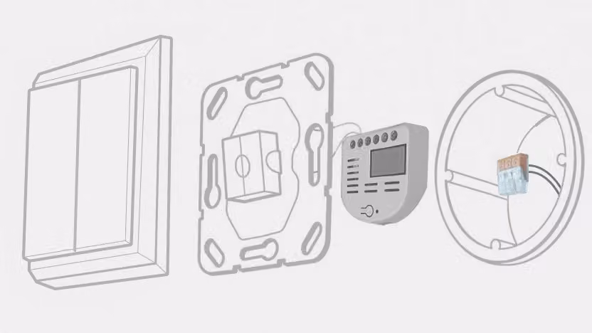 Lupus-Electronics 12127, relè a 2 canali per XT Smarthome