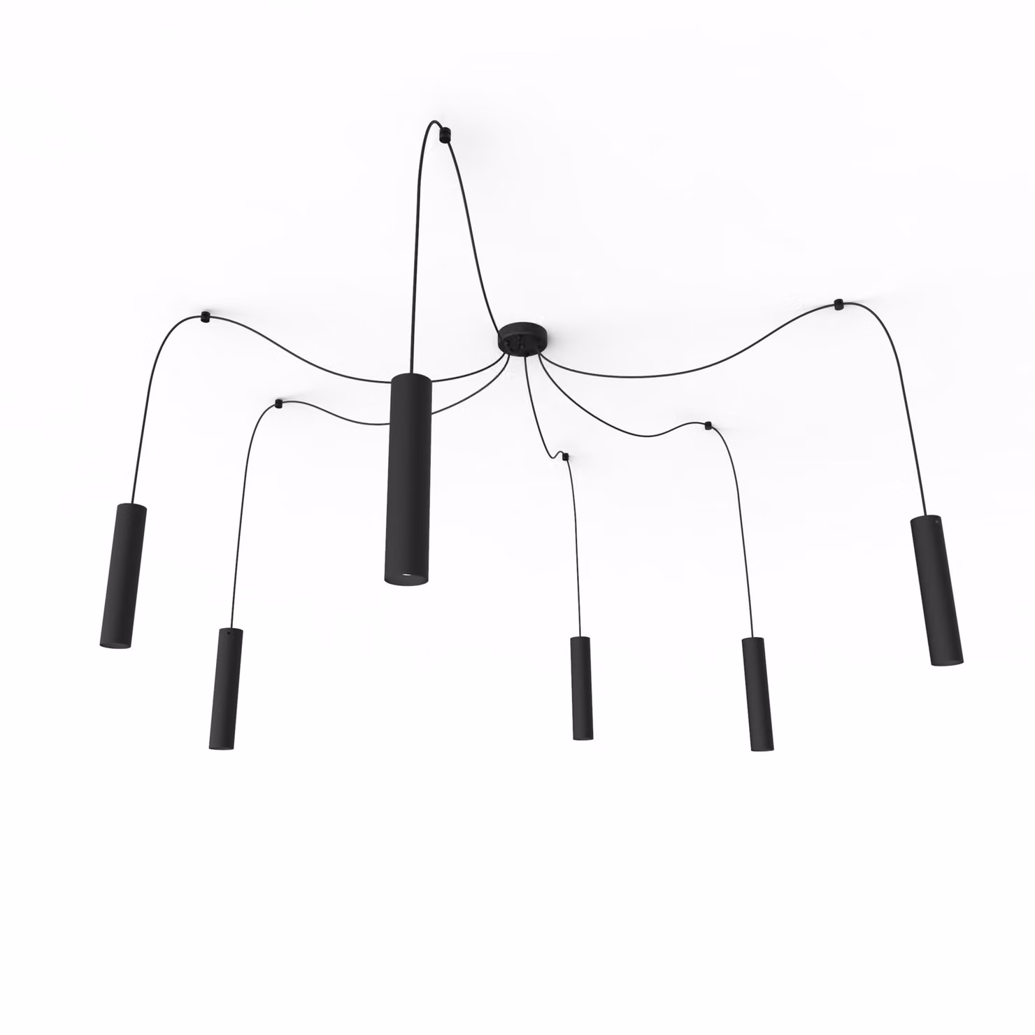 Lampada A Sospensione Medusa Monocolore Opaca