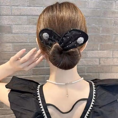 Set di bocchette di scarico di ricambio - confezione da 3 pezzi - nero - silicone