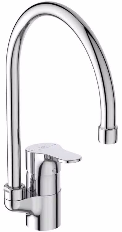 CASA39 Ideal Standard Cerabase Miscelatore lavello cucina canna alta BC844AA