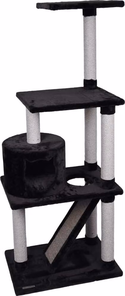 FLAMINGO tiragraffi Forza Black 60x40x151,5 cm