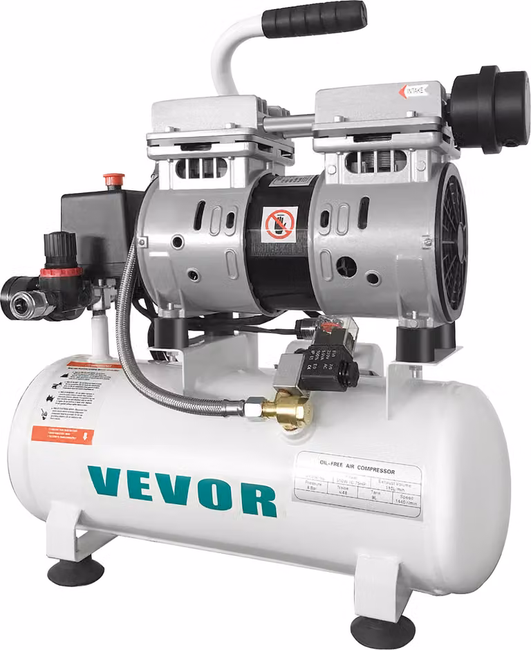 BuoQua 9L compressore d'aria 550W whisper compressore d'aria consegna compressore d'aria oil-free