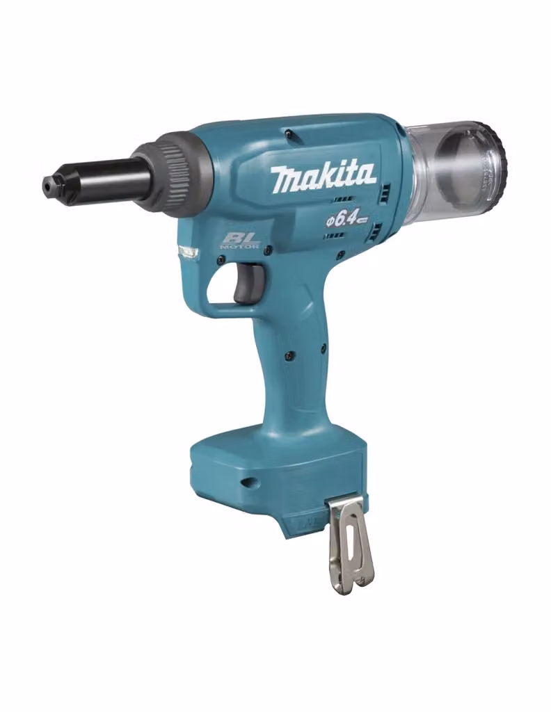 Rivettatrice Makita DRV250RTJ con 2 batterie da 5,0 Ah, caricabatterie DC18RC e sistema di trasporto Makpac 3 – 2