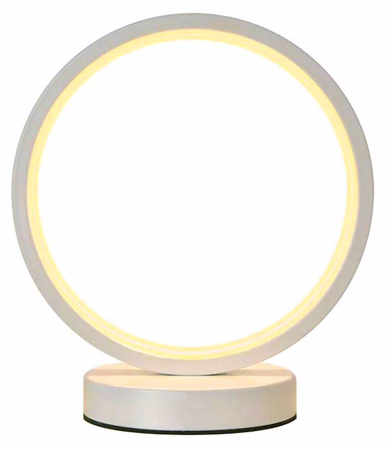 Lampada da comodino a LED, multifunzionale, dal design moderno ed elegante, ideale per tavolini da interno, per la casa e la camera da letto