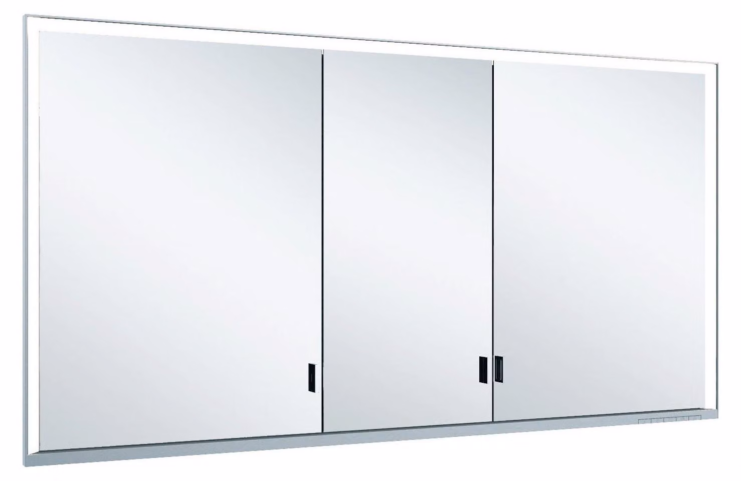 KEUCO Royal Lumos armoire de toilette encastrable 3 portes, porte longue, 1400mm, 14336172301, 14336172301