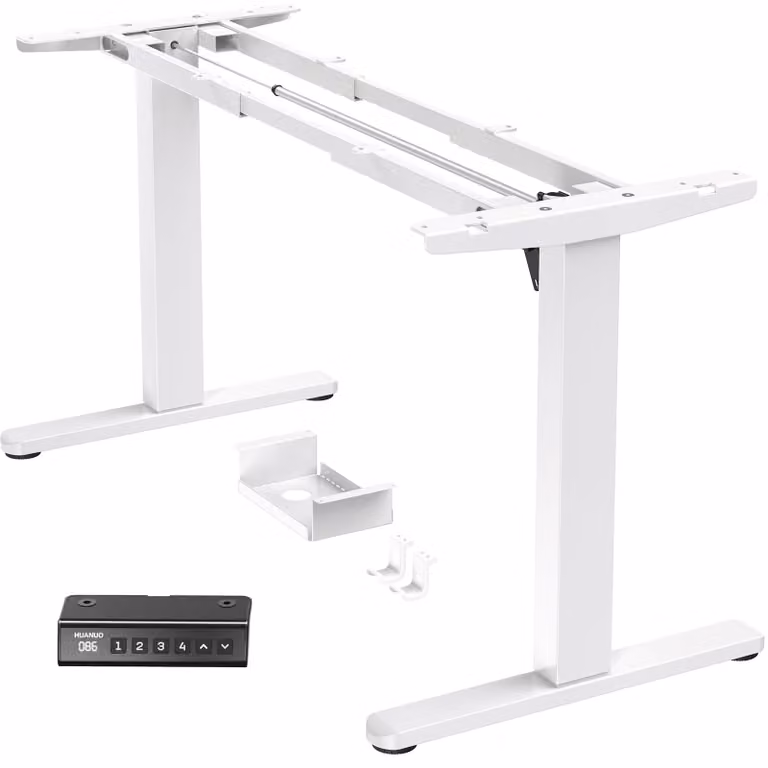 Struttura regolabile in altezza - Bianco - Regolabile da 70 a 120 cm