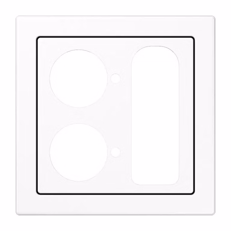 Jung LS927.252WW Copertura per Zettler VarioLine, serie 127.xxx bianco alpino