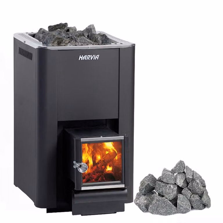 Set di stufe per sauna a legna Harvia 20 Pro SL con pietre