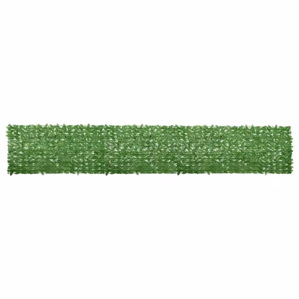 Paravento da balcone con siepe artificiale verde vidaXL L 600 cm x H 100 cm