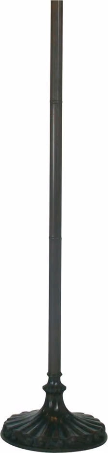 Clayre & Eef Lampfuá Lampada da terra Tiffany Ø 30x165 cm Poliresina marrone