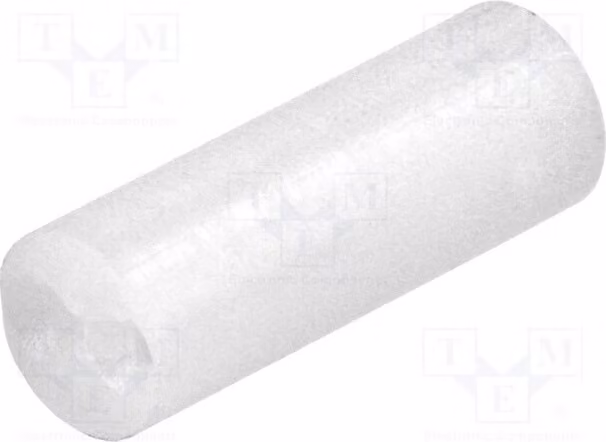 50 distanziatori per LED, lunghezza: 14 mm, diametro esterno: 5 mm, diametro LED: 5 mm, modello FIX-LED-14