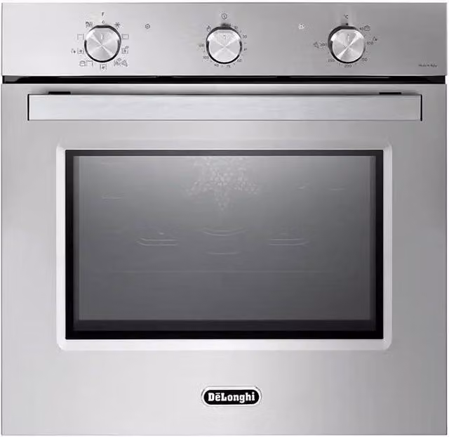 Forno da incasso multifunzione termoventilato De'Longhi PLM 7 XLX 2 argento con pulizia al vapore e guide telescopiche