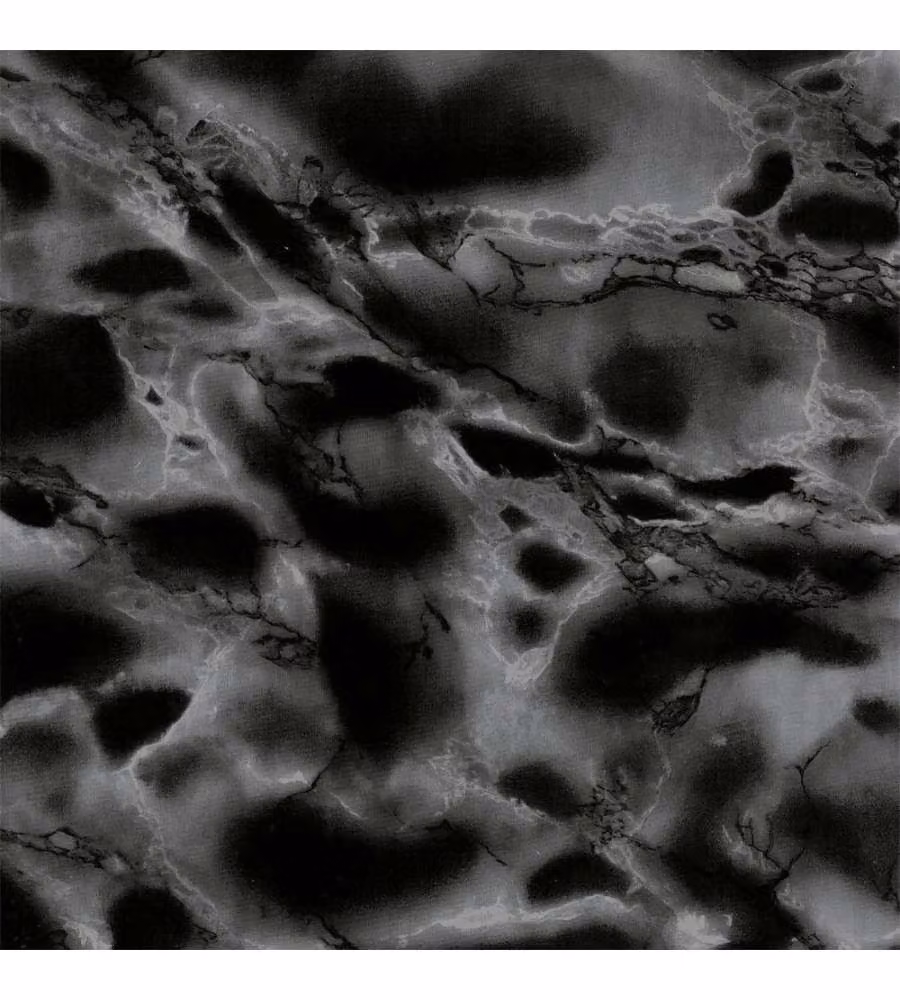Plastica adesiva effetto marmo nero 200x45 cm per interni