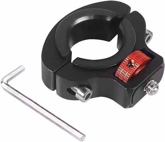 Supporto da manubrio per action cam | Supporto girevole a 360 gradi | Supporto da bicicletta | Supporto da manubrio | Accessori per biciclette | Ideale per le escursioni in bicicletta
