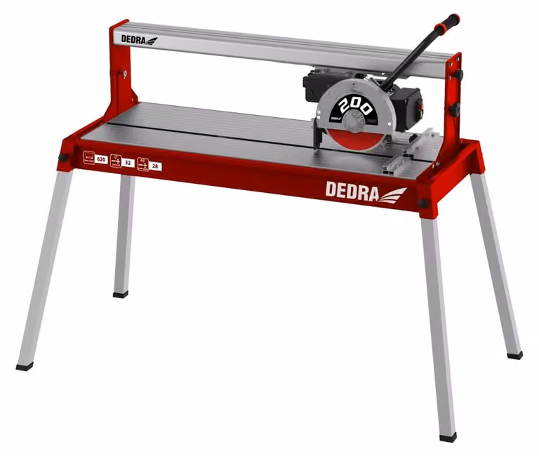 Macchina per tagliare le piastrelle Dedra 200Mm/800W/620Mm