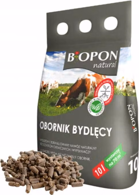 Letame bovino Concime organico naturale Orto 70m2 Granulato 7kg