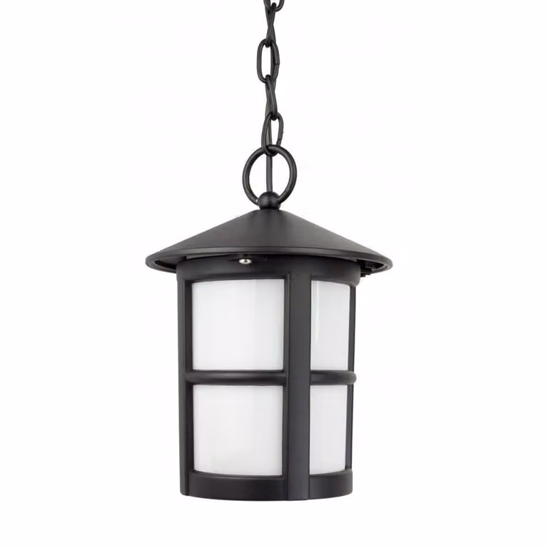 Lampada a sospensione per esterni 1xE27 nera IP23 SU-MA K 1018/1/TD
