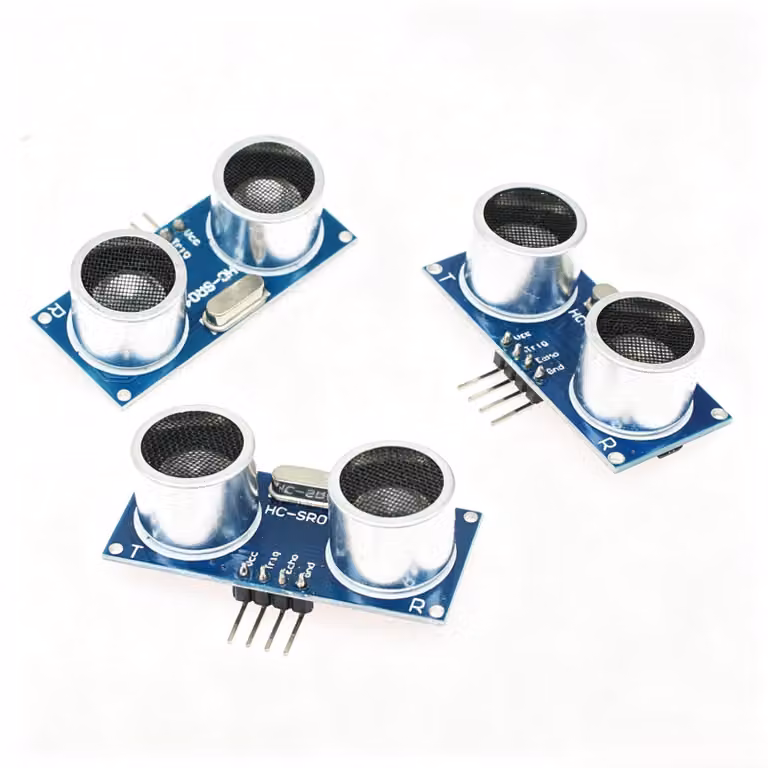 3 sensori a ultrasuoni HC-SR04, modulo per misurazione della distanza, compatibile con Arduino