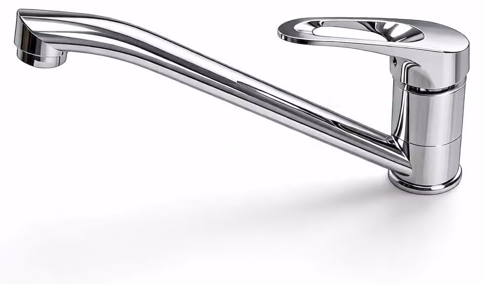 Solidchoice - Rubinetto da cucina con bocchetta girevole a 360° e cartuccia in Vetroceramica