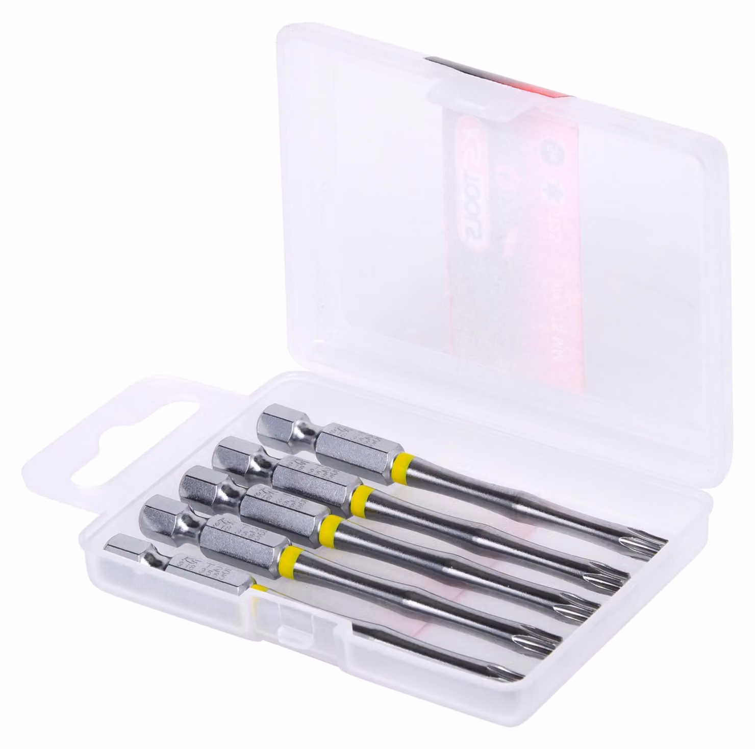 KS Tools 1/4TORSIONpower Bit TX, 75mm, T25, 5er Pack, 918.3566
