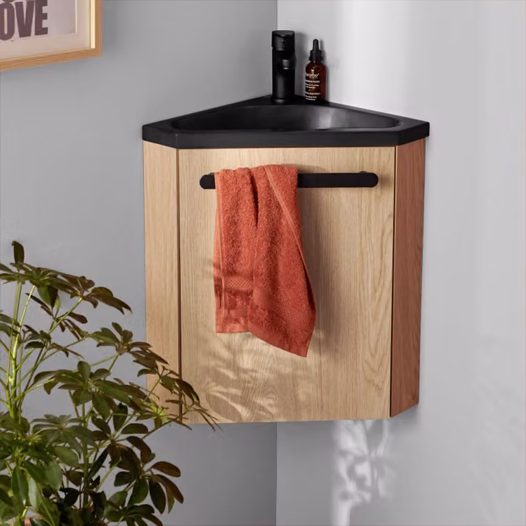 Mobile lavabo angolare SKINO