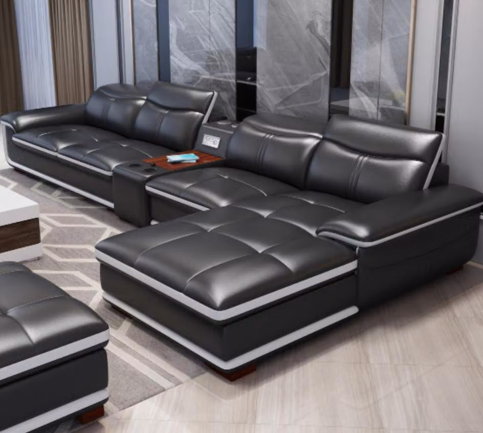 Ecksofas Sitz Möbel Wohnlandschaft Luxus Ecksofa L-Form Polster Modern Relax