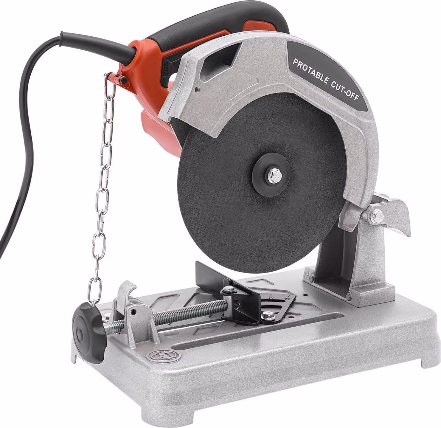 Sega da banco elettrica - Lama da 18,5 cm - 1200 W - 5200 giri/min - Inclinazione 0-45° - Spina UE - Motore in rame puro - Rosso