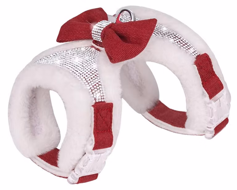 Solidchoice - Guinzaglio imbottito per cani con strass