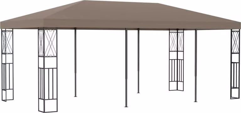 The Living Store Pavilion 6x3 m Tessuto Taupe