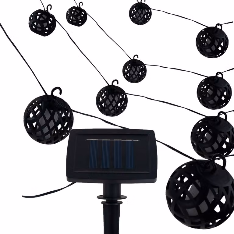 Lampade solari a forma di torcia, luce calda, ideali per decorare giardini, interni, terrazzi e balconi