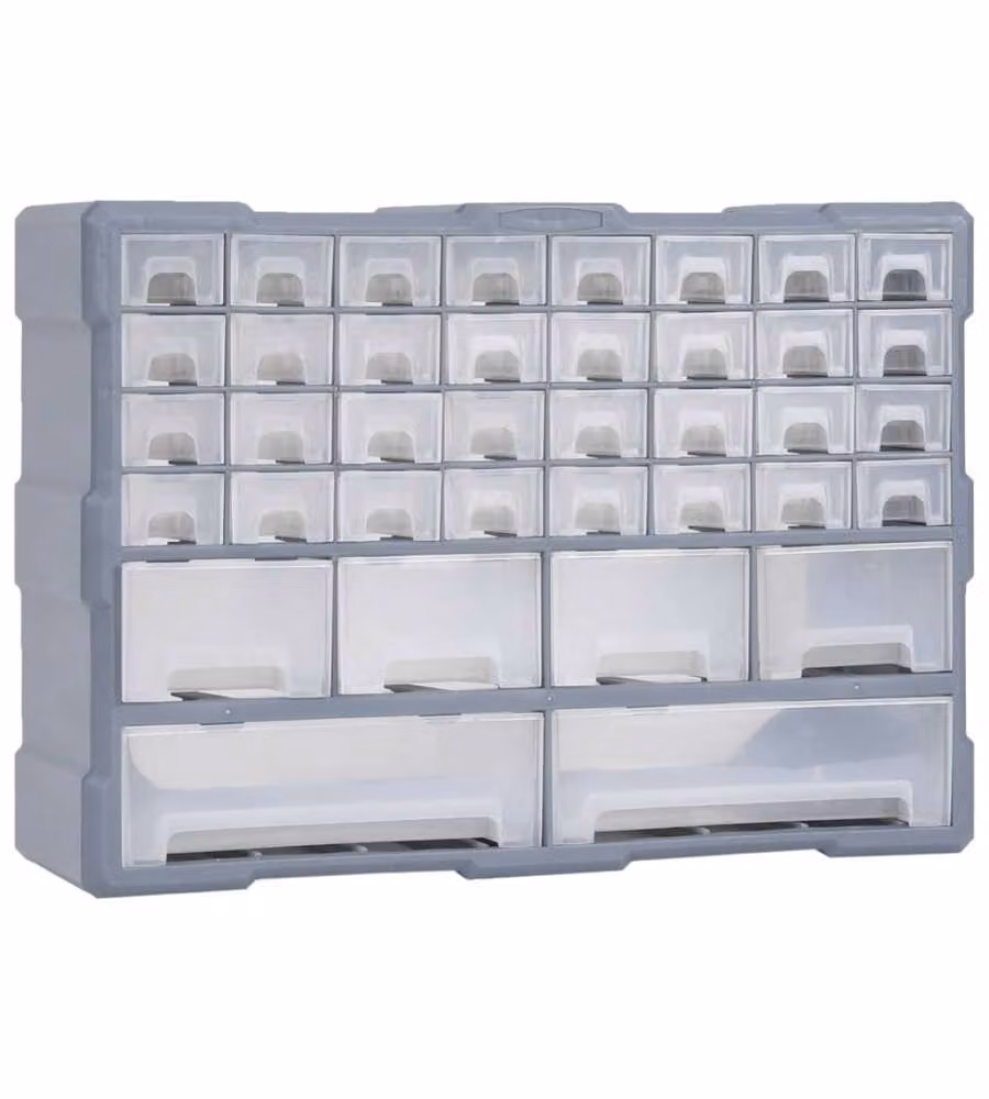 Mobile Contenitore con 40 Cassetti 52x16x37,5 cm