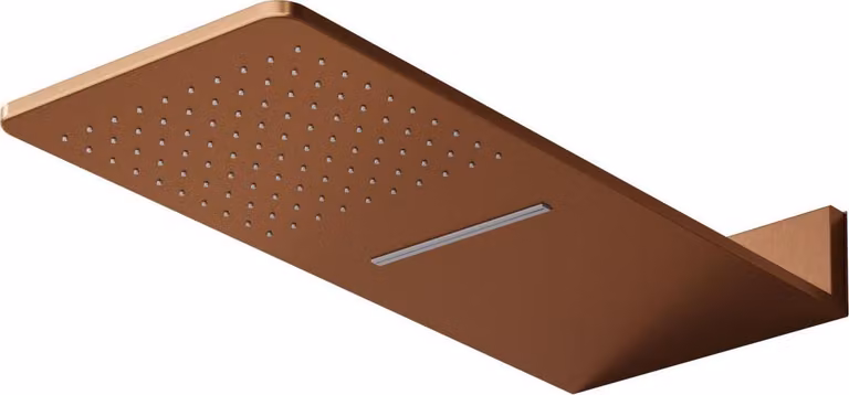 Steinberg Série 390 Wall Rain Douche de tête, raccordement direct au mur, Easy-Clean, fonction jet, 600x250mm, 3905662BC, 3905662BC