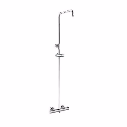 Miscelatore termostatico per doccia a parete Mereo con set doccia senza accessori (piatto, doccia, tubo) - CB60104TS1