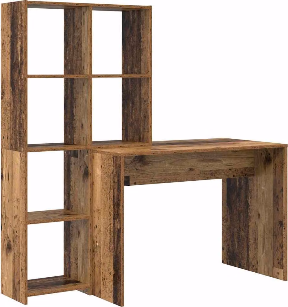 Scrivania Legno vecchio 138,5 x 55 x 143 cm Legno multistrato