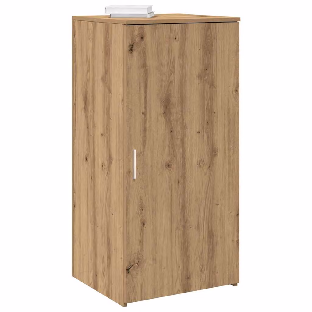 Mobile Portaoggetti da Parete vidaXL Marrone con Ante a Battente e Ripiani Interni L/P/H: 50 x 45 x 103,5 cm