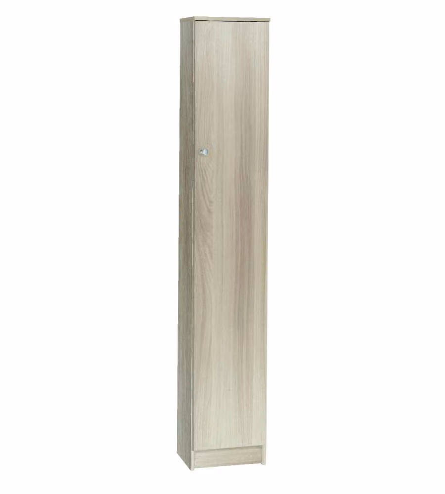 Sarmog Colonna Multiuso Olmo Chiaro - Struttura 16 mm - 3 Ripiani Regolabili