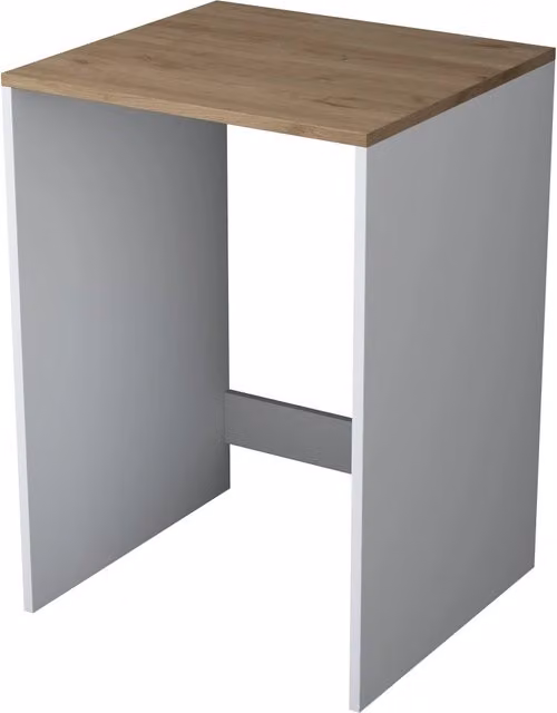 Mobile lavatrice in legno "Dido" - 65 x 60 x 91 cm - Bianco