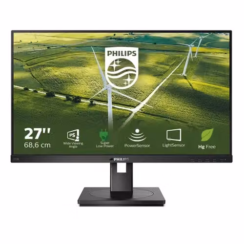 Monitor Philips B-Line 272B1G/00 da 27 pollici Full HD IPS 75Hz Nero con USB-C, HDMI e DisplayPort – 2