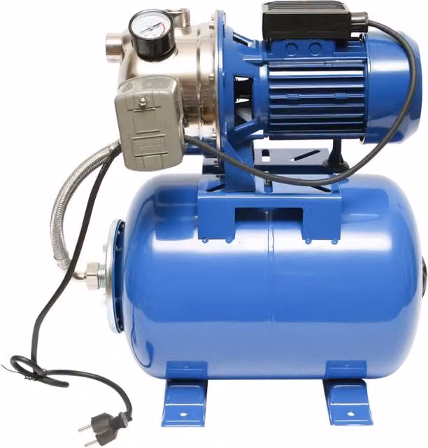 Idroforo acqua 550W 220V, portata 40L/min, H42m, serbatoio 24L, velocità 2860 r/min AUTOJS80 Breckner Germany