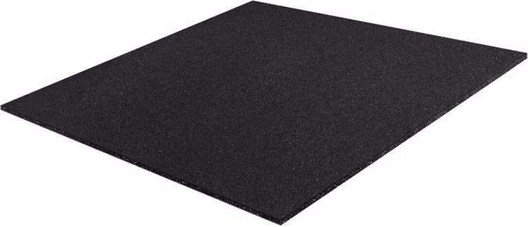 Pavimento fitness GYM - SBR 100x100x2 cm nero