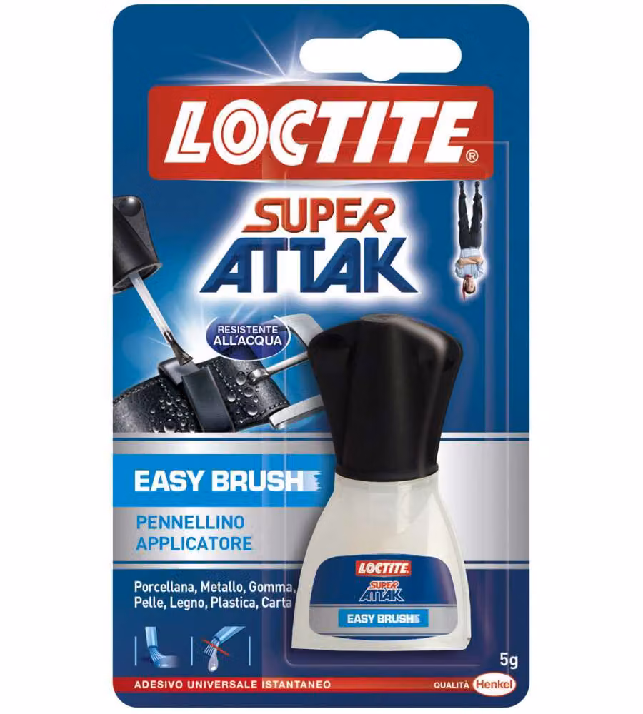 Loctite Collante Istantaneo Universale Easy Brush Trasparente 5 g – 2