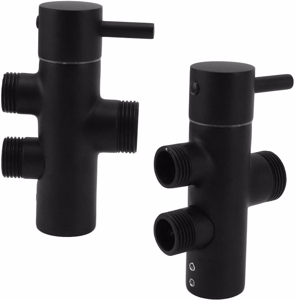 Dailygoods - Valvola di deviazione per doccia. Realizzata in rame di alta qualità. Adatta per il montaggio del soffione della doccia. Utilizzo multifunzionale. Senza perdite. Montaggio a parete. Lunga durata. Soffione per doccia