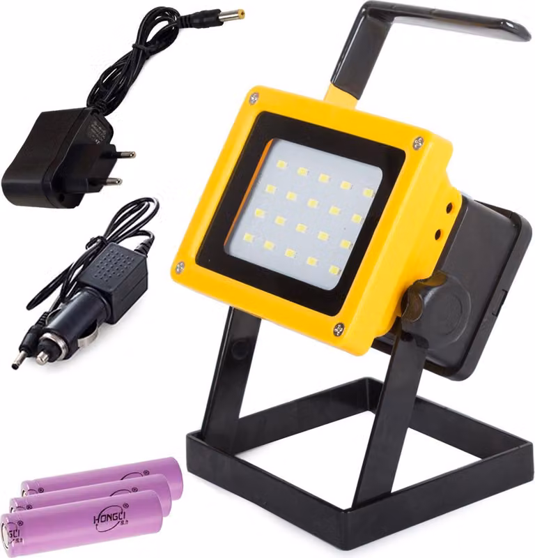 Verk 12232 Faretto LED portatile 20 SMD 100W
