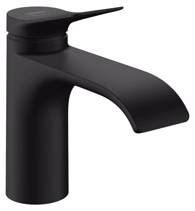 hansgrohe miscelatore monocomando per lavabo 80 CoolSt Vivenis Outlet 133mm, senza scarico, nero opaco