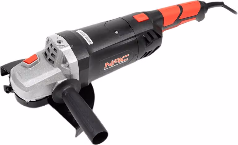 NAC Smerigliatrice angolare elettrica 2400W, 230 mm AGE240-GN